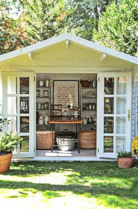 Ideas For Outside Garden Shed 26 Outdoor Shed Organization Ideas to Help You Declutter